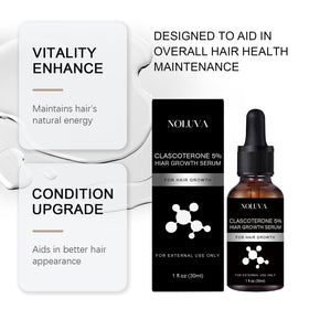 NOLUVA packaging box highlights key benefits and directions.