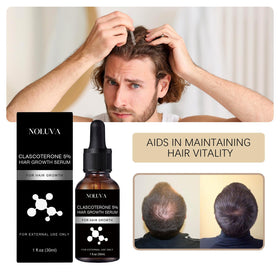 NOLUVA serum texture closeup showcases a smooth, easy-to-apply formula.