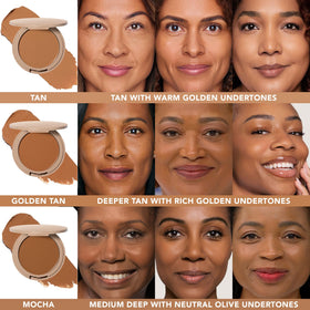 Nomakeupmakeup application brush helps build coverage quickly for an effortless finish.