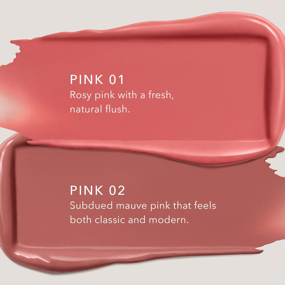 No Makeup Makeup Crème Classic Lipstick Pink 02 on lips shows sheer to bold versatility.