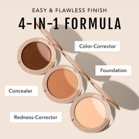 Nomakeupmakeup flexshade-technology adapts to skin tone for natural diffusion.