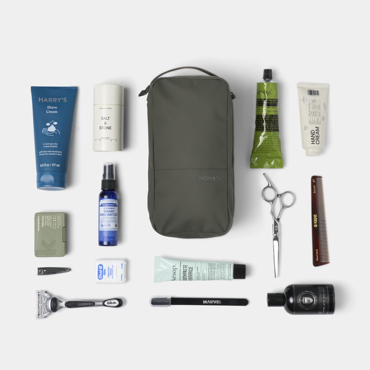 NOMATIC makeup bag for travel with durable build and practical compartments
