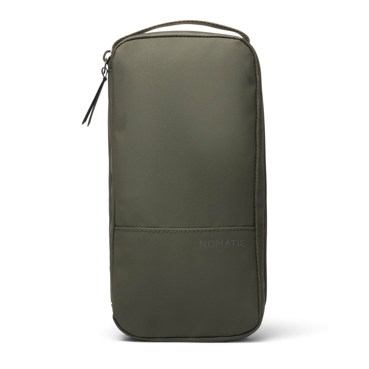 NOMATIC toiletry bag olive large with hanging design for travel convenience