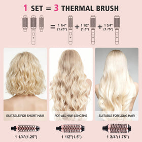 NONK 1-5 inch barrel adds everyday volume across hair lengths