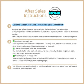 NONK Thermal Brush easy home styling for salon like results