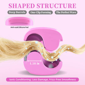 NONK Waver dual-voltage travel-ready for versatile styling