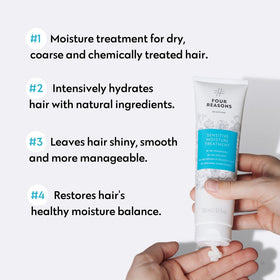 No nothing hair mask fragrance-free deep conditioner label highlights fragrance-free formula.
