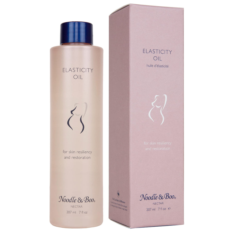 Noodle & Boo Elasticity Oil bottle pour supports skin comfort during pregnancy