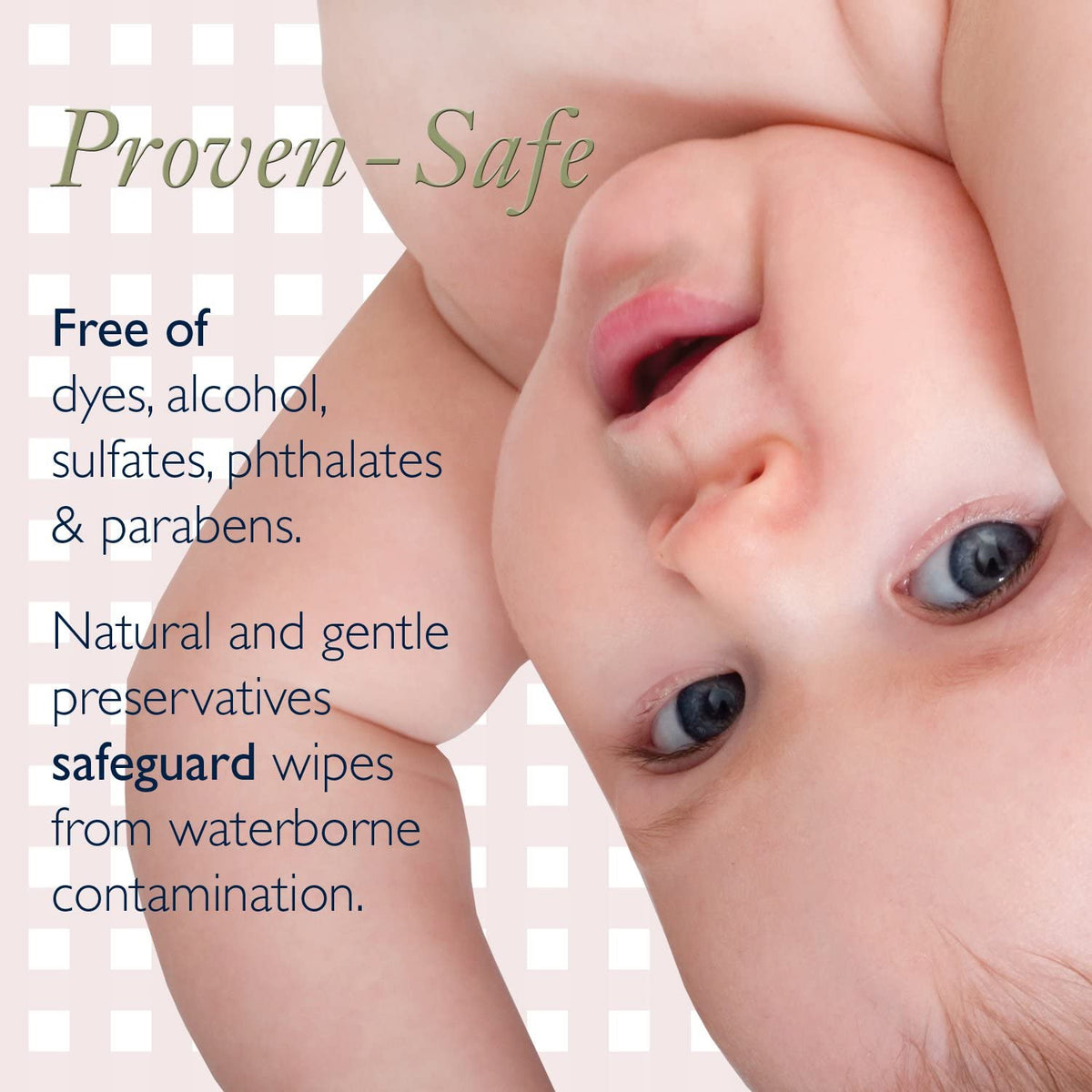 Close-up shows thick, petal-soft texture ideal for sensitive skin.