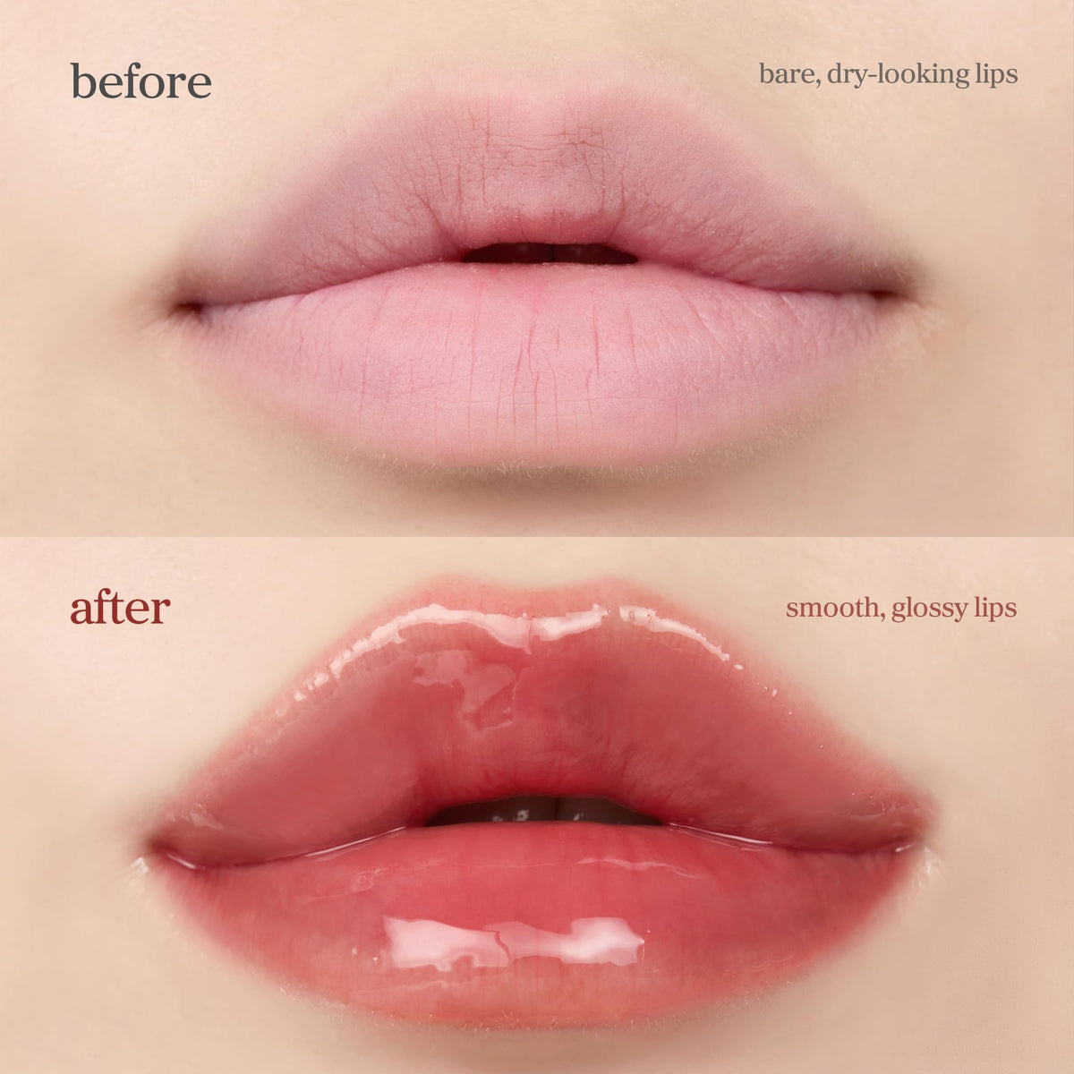 Nooni Applegoji color swatch on skin demonstrates buildable tint