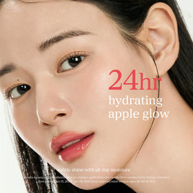 NOONI Appleguava lip oil travel size fits pockets for on-the-go touch-ups.