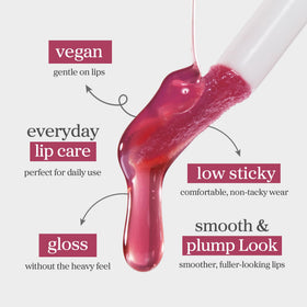 Nooni Lip Oil travel compact ideal for on-the-go touchups.