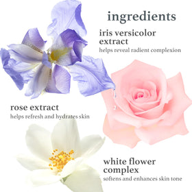 NOONI 7 white flowers formula highlights skin-purifying blend