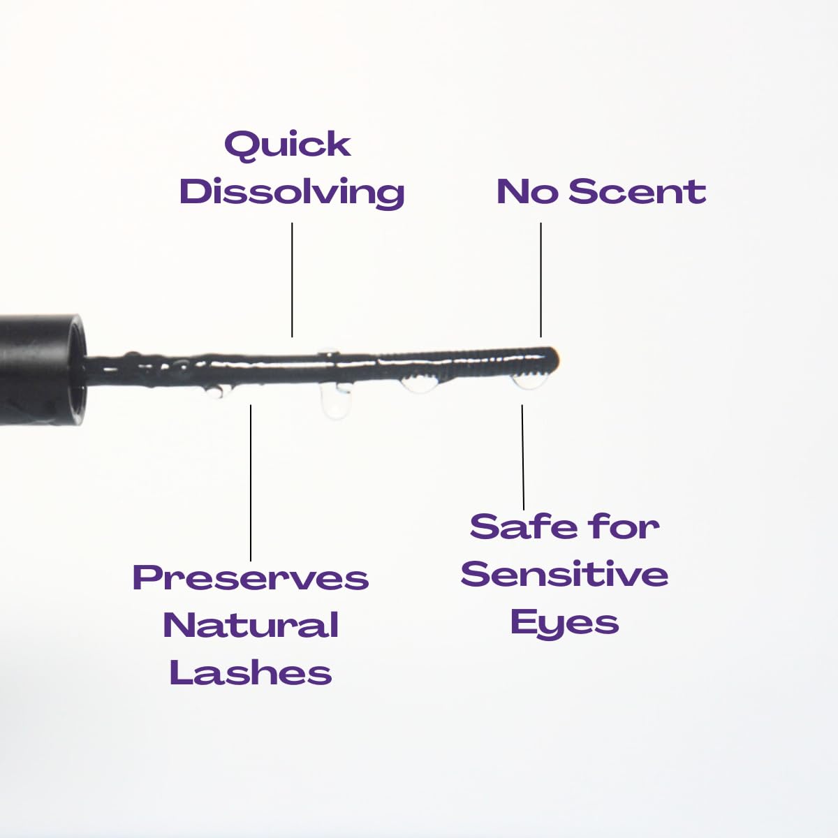 Noonlash aftercare rinse step shows safe cleansing to finish the removal process.
