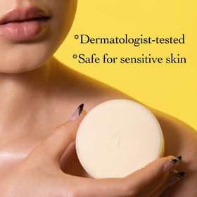Nopalera Botanical Bar texture melting on skin and absorbing smoothly.