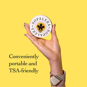 Nopalera Botanical Bar tangerine fragrance note imagery and refreshing scent.