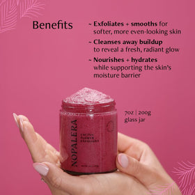 Nopalera delicate floral fragrance enhances shower routine