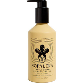 Nopalera Dulce de Cuerpo lotion pump close-up for deep hydration.