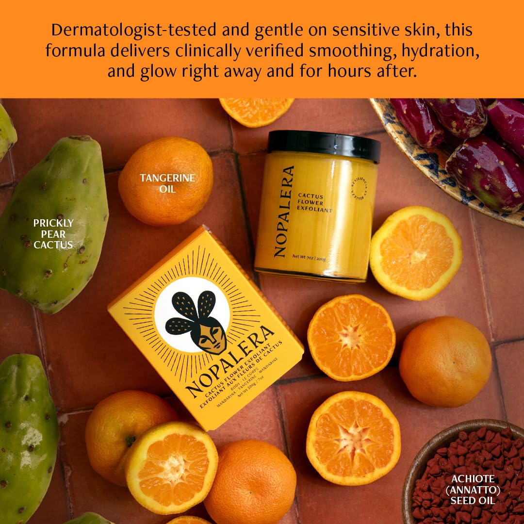 Nopalera Mandarina Exfoliant for face and body use