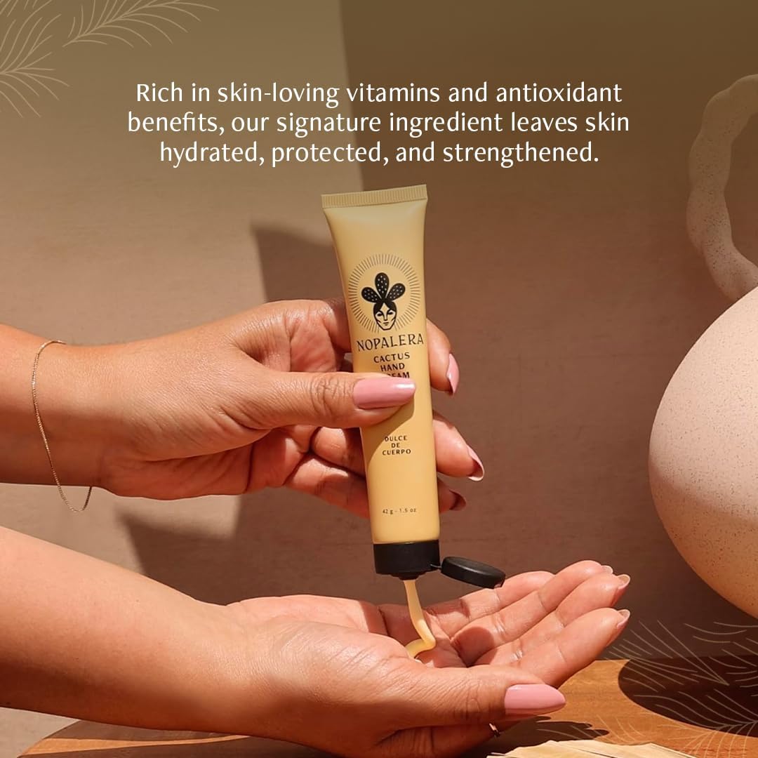 Nopalera Travel-size Hand Cream 1.5 oz for on-the-go moisture.
