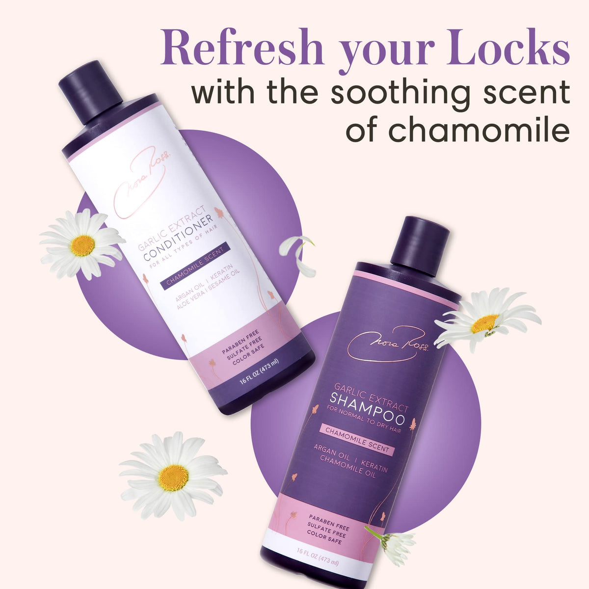 Nora Ross Color-safe formula preserves vibrancy while cleansing the scalp.