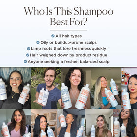 Nora Ross hair-soft texture after use suggests smoother strands