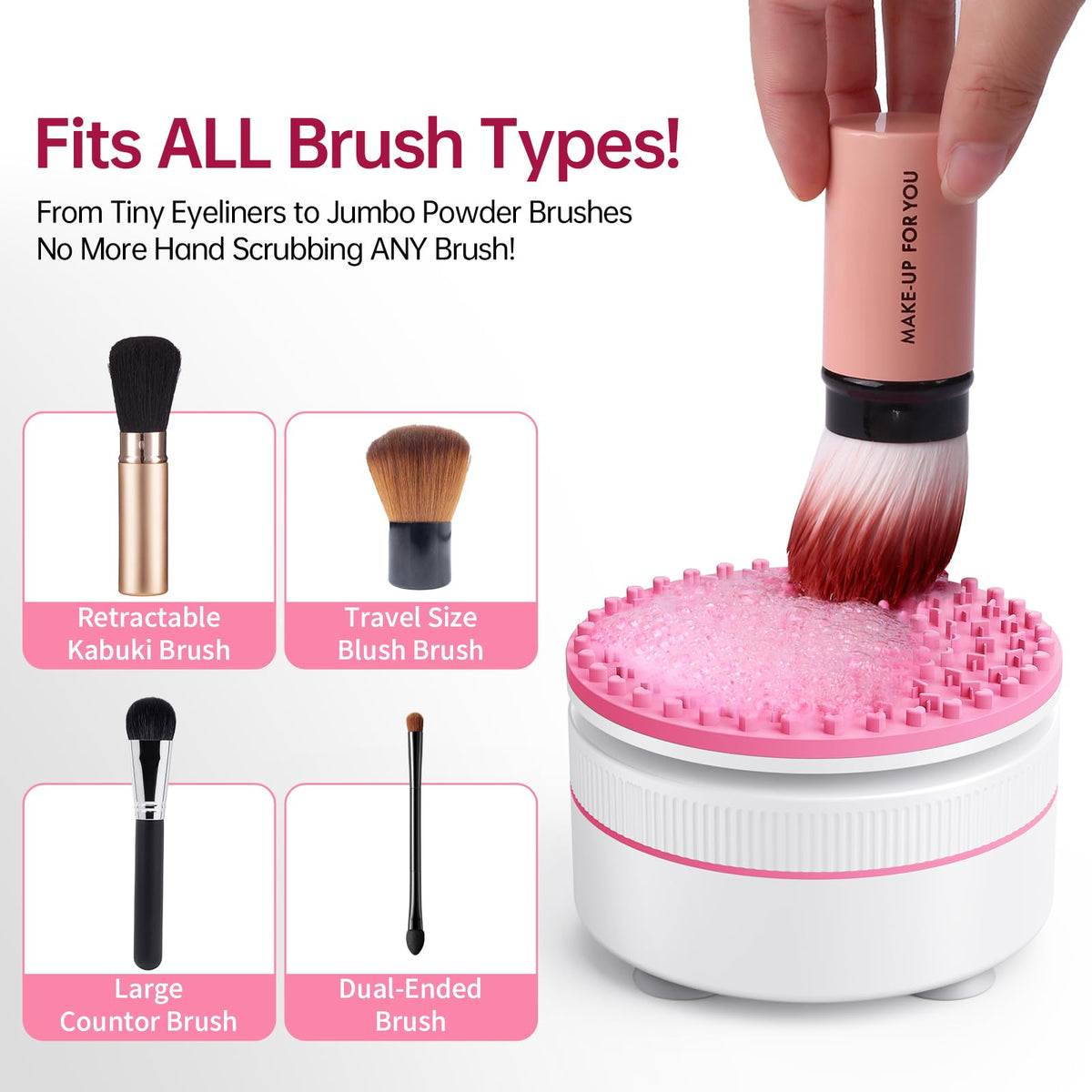 Norate compact kit for delicate bristles ensures gentle yet effective cleansing.