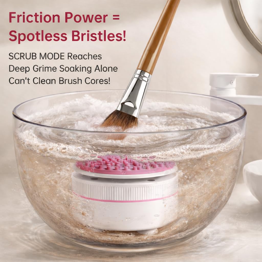 Norate cruelty-free makeup brush shampoo bottle enabling safe, gentle cleansing for sensitive skin.