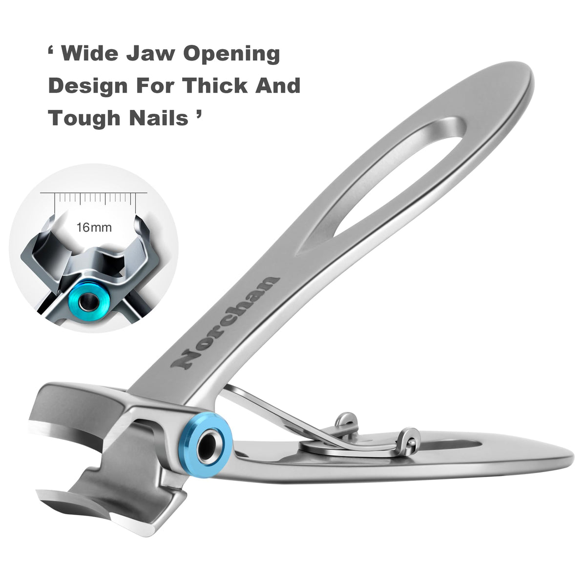 Norchan nail scissors delivering precise nail trimming