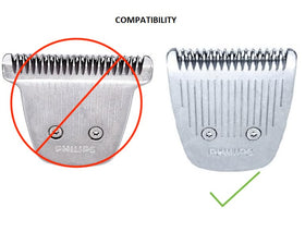 Norelco replacement comb compatible with multiple MultiGroom models for easy upkeep.