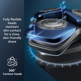 Norelco Shaver 7600 45 blades deliver efficient, precise cutting.