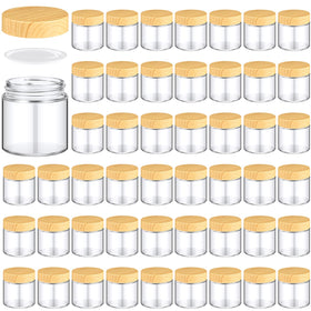 Norme 4 oz glass jar with lid for organized storage on the go