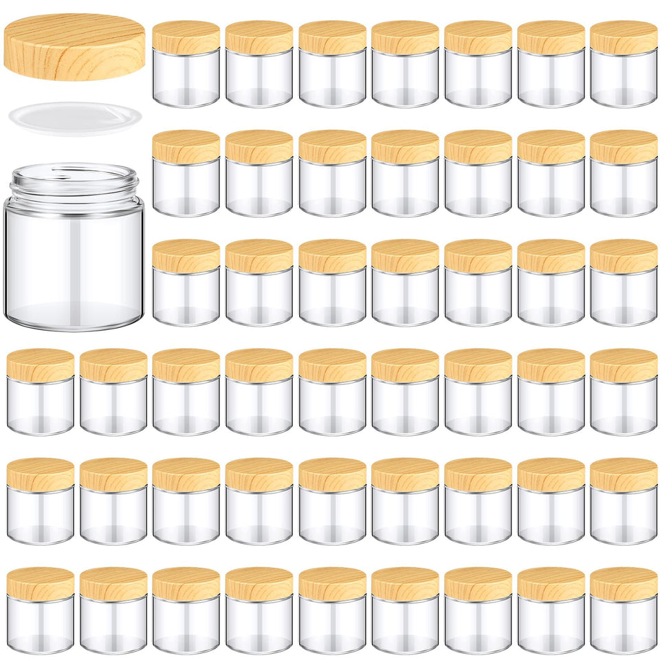 Norme 4 oz glass jar with lid for organized storage on the go