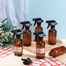 Norme brown glass bottle suitable for essential oils and crafts.