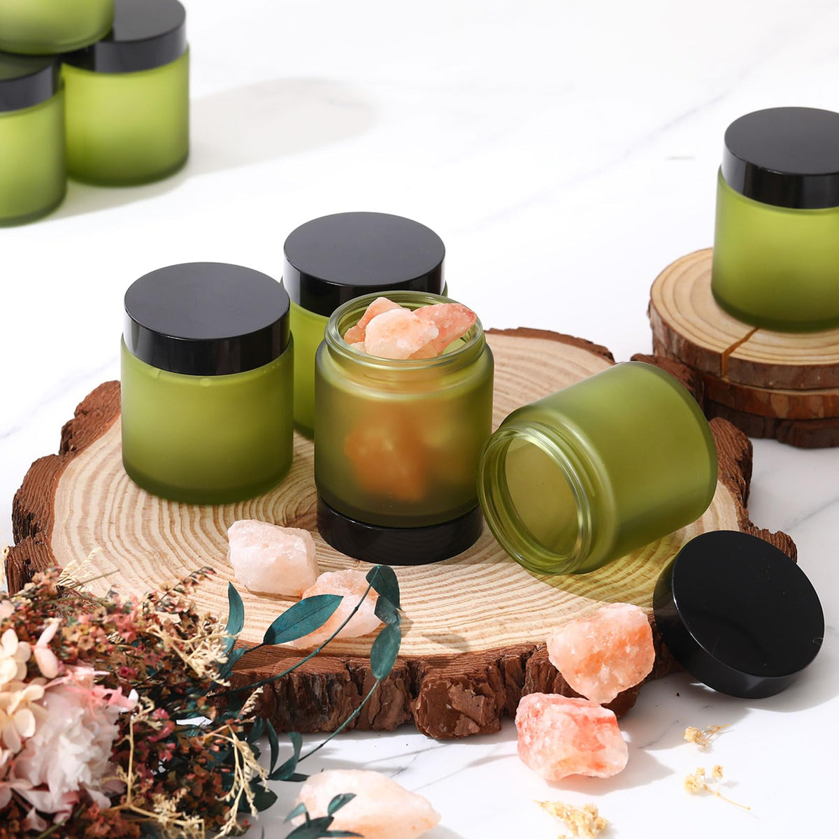 Norme jars ready for DIY gifts and craft projects