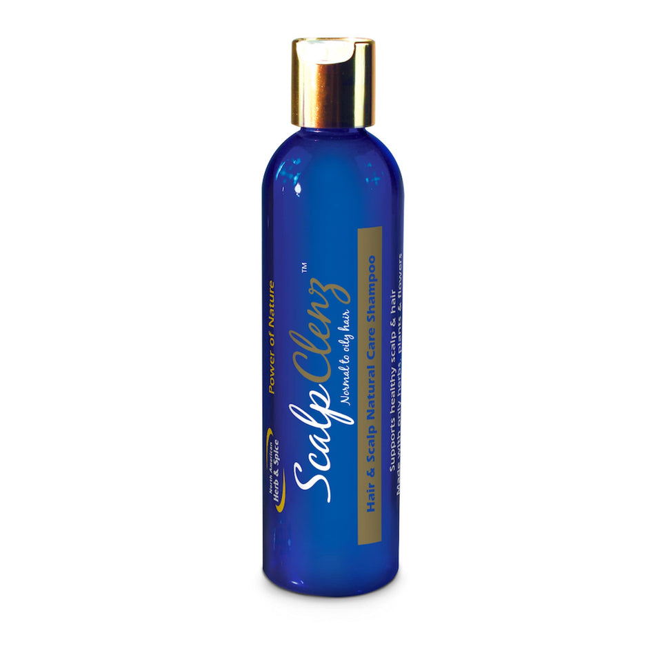 North American Herb & Spice ScalpClenz Shampoo bottle ready for daily use