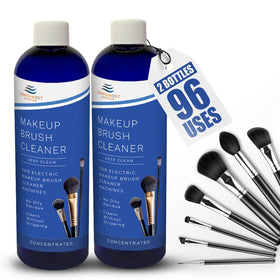 Northwest Enterprises makeup brush cleaner bottle for easy, mess-free refills.