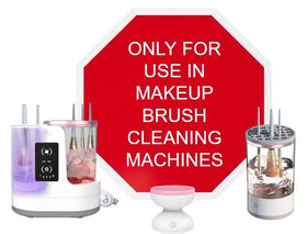 Northwest Enterprises cleaner bottle beside an electric brush cleaner for fast setup.