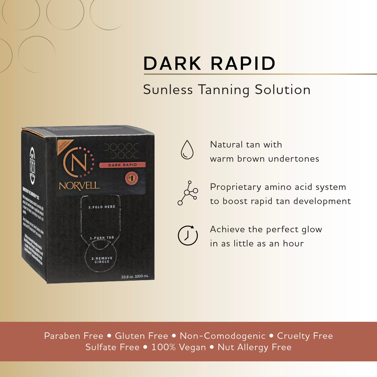 Norvell premium spray tan application technique for even, streak-free results.