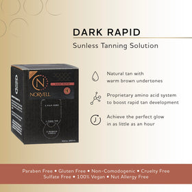 Norvell premium spray tan application technique for even, streak-free results.