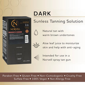 Norvell Premium Spray Tan Solution nozzle close-up for precise, streak-free application.