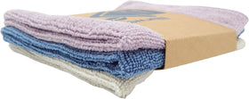 Norwex Tranquil Body Pack lavender cloth close-up for calming daily care