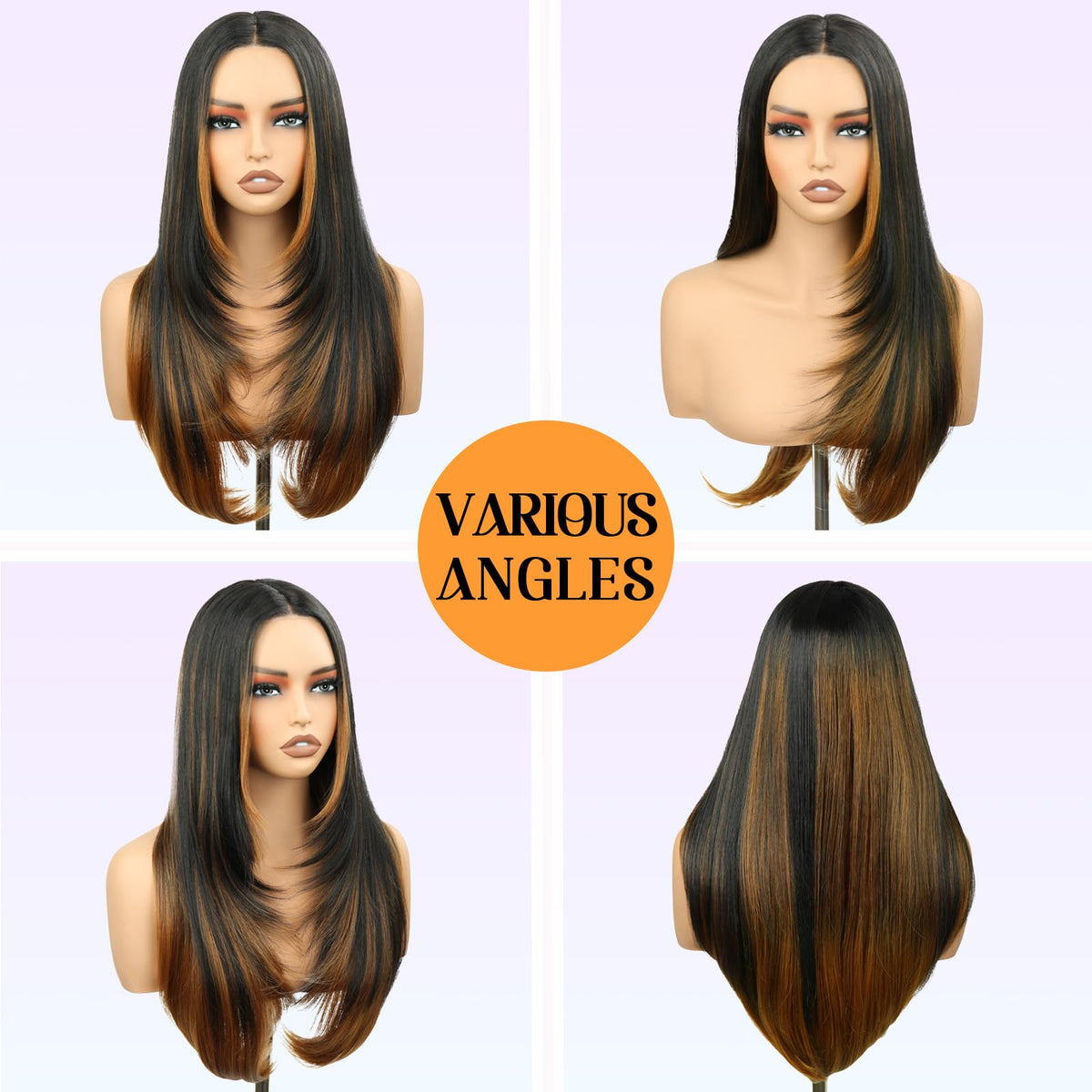 NOSTALGIA glueless lace-front with pre-plucked hairline for quick wear.