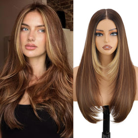 NOSTALGIA high-definition lace creates realistic scalp appearance for comfortable wear.