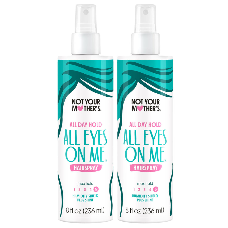 Not Your Mother's All Eyes On Me bottle with all-day hold for versatile styles.