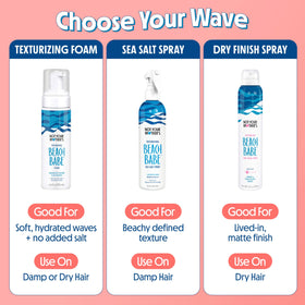 Not Your Mother's Beach Babe Foam supports all hair types with easy styling