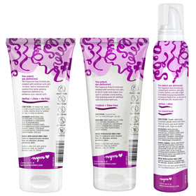 Not Your Mother's Curl Talk daily styling trio shown for versatile curl care.