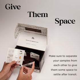 Noteworthy Fragrance Sampler Set citrus note sample for bright lift