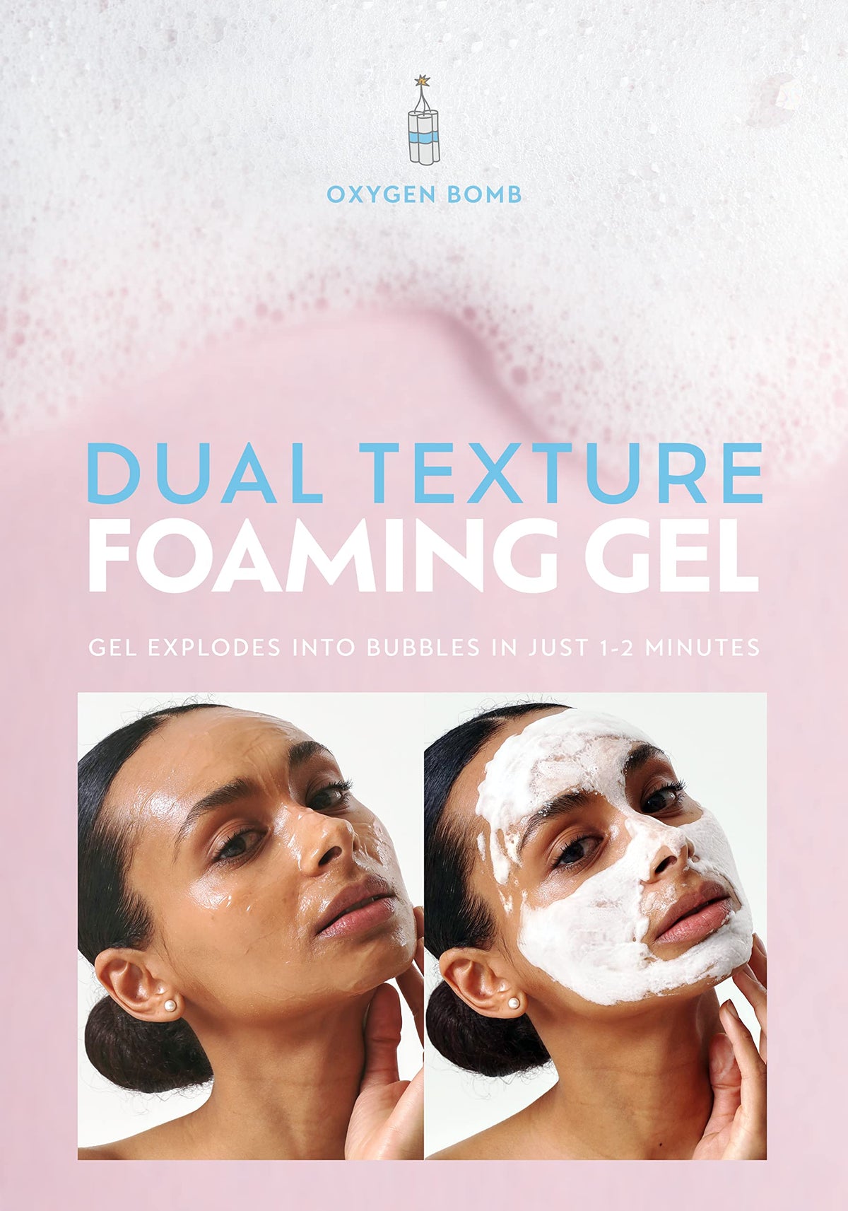 Nothing Fits But glass-skin glow after use illustrates radiant complexion