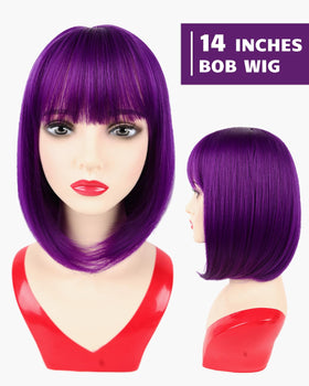 NOTICEME heat-resistant synthetic wig for easy styling with minimal effort.